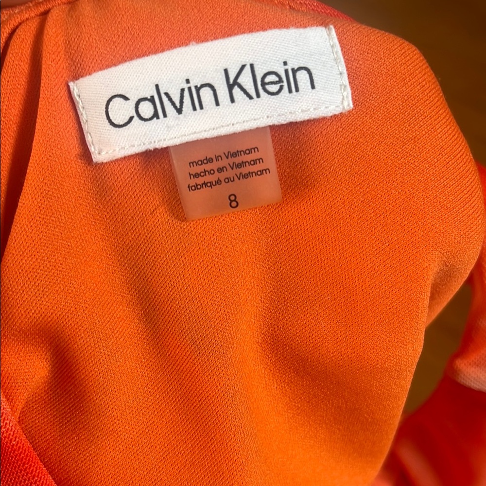 Calvin Klein Bright Orange Apparel